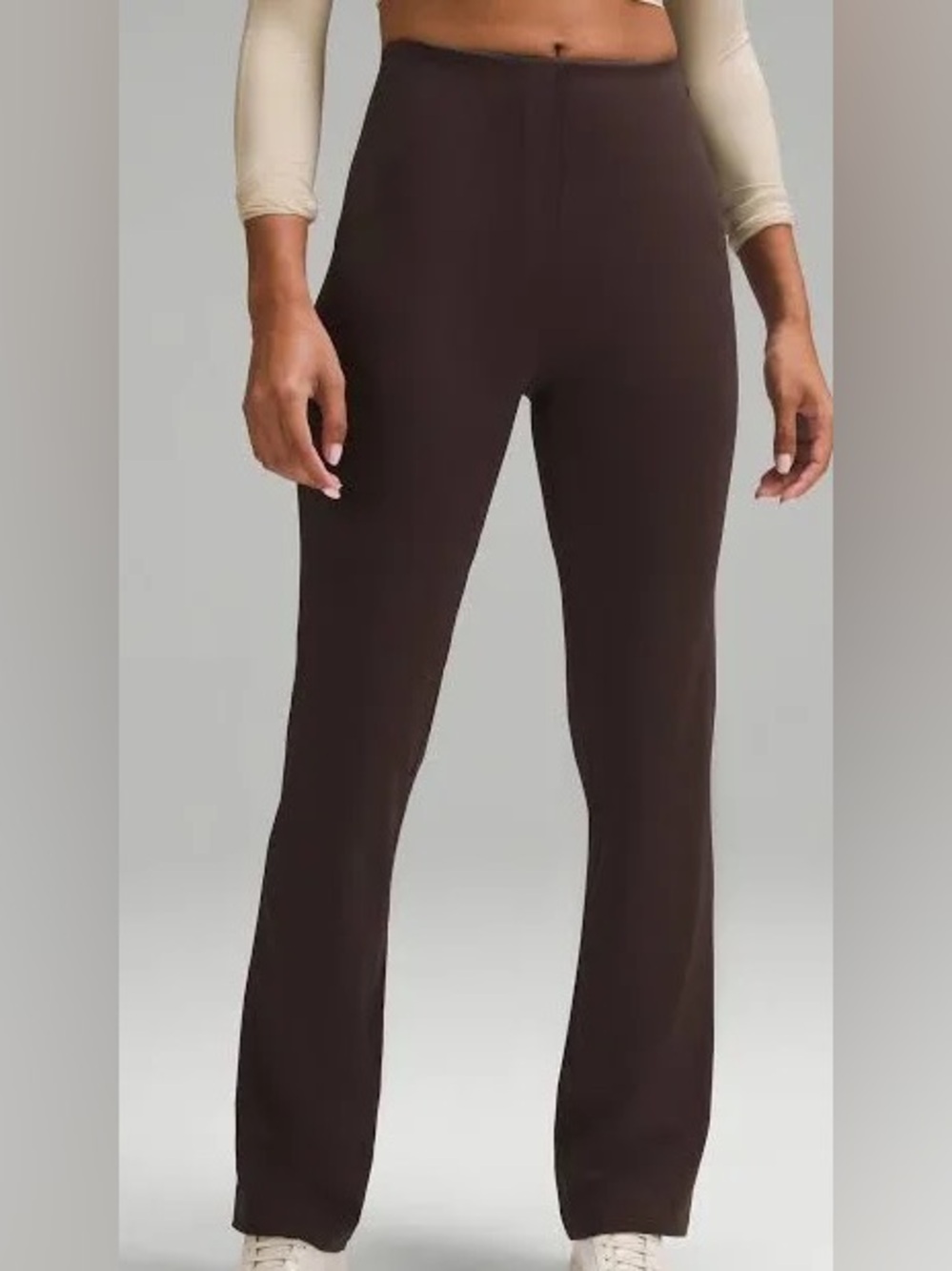 Lululemon Women's Smooth Fit Pull On Pants Brown Size 10